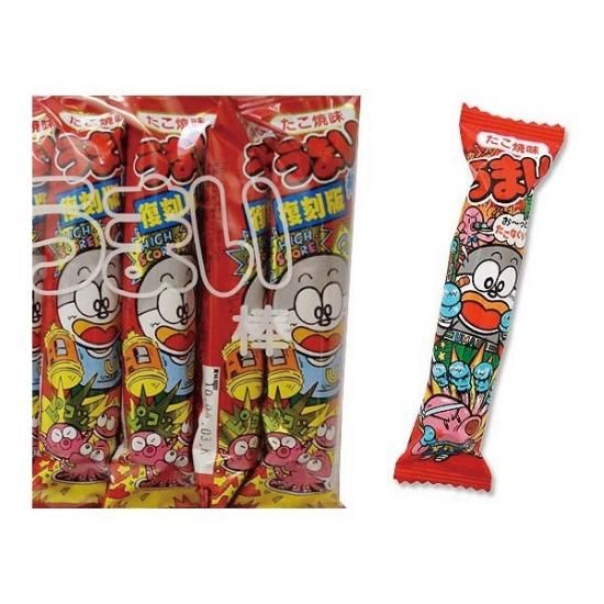 やおきん うまい棒 たこやき味(1個売)スナック菓子【学】【幼】