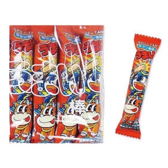 やおきん うまい棒 牛タン塩味 (30本入)【学】【幼】