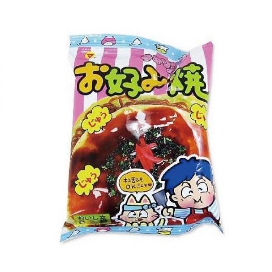 松山 テキサスコーン お好み焼き味( バラ売り・1個売り ) スナック菓子【学】
