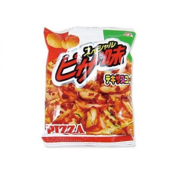 松山 テキサスコーン ピザ味( バラ売り・1個売り ) スナック菓子【学】