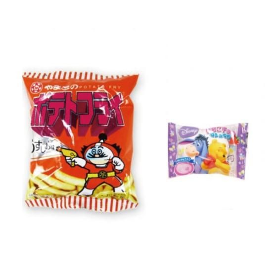 やまとポテトフライ(1個) / プーさんのいちごマシュマロ(1個)【学】