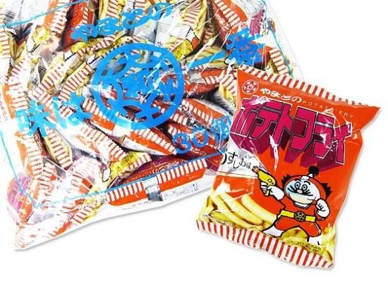 やまと ポテトフライ(30袋入)スナック菓子【学】