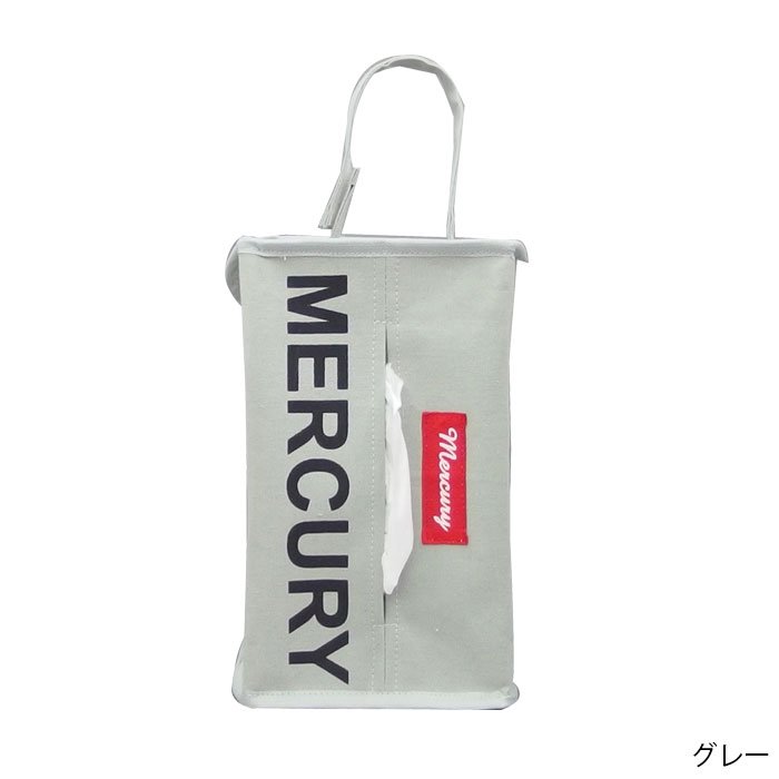 メール便 ティッシュカバー 吊り下げ ティッシュボックスカバー 布 MERCURY マーキュリー キャンバス ティッシュケース 全4色 MECANT  車 壁掛け ティッシュ ボックス おしゃれ 収納 - Seek.