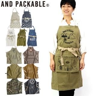 ᡼ ץ  ǥ  AND PACKABLE ɥѥå֥ ѥå֥ å󥨥ץ ݥåդ եץ APRON ץȥå ѥ 