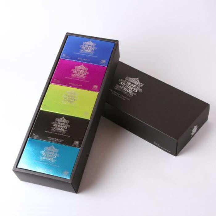 紅茶 ギフト 高級 ティー 黒箱 ギフトボックス 5種×20個 George