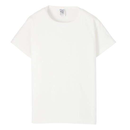 オーガニックコットンTシャツ 半袖スクープ / ホワイト - S.O.S. from