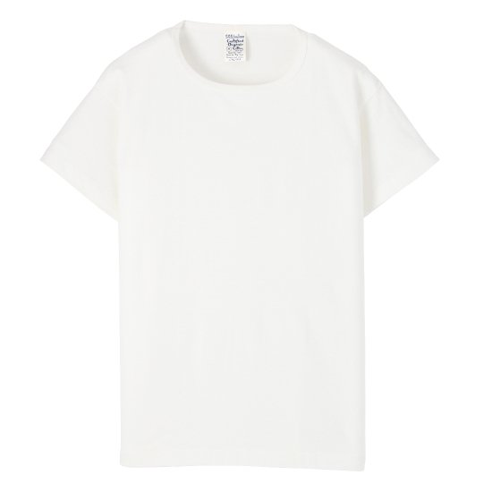 Short Sleeve Scoop Tee White