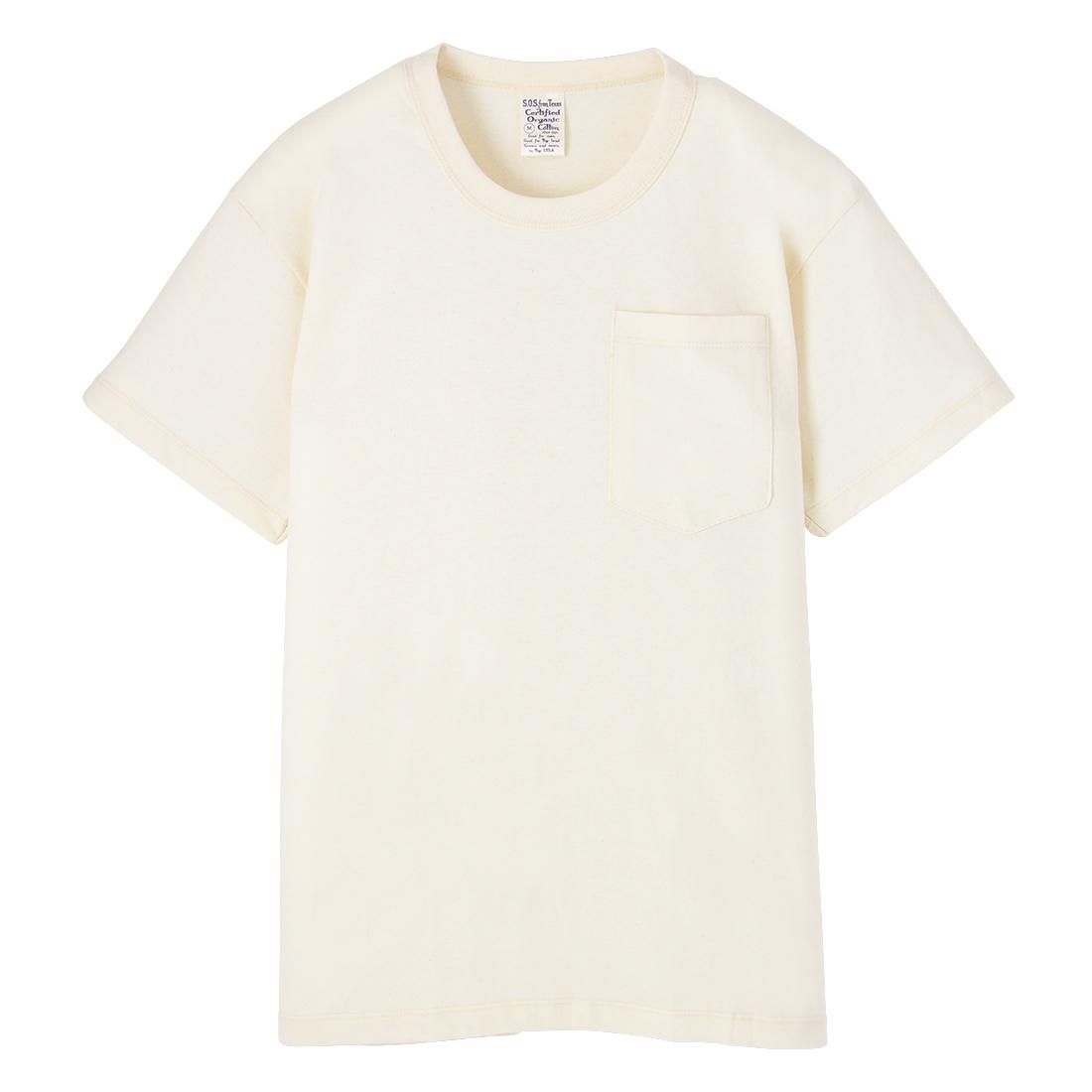 Short Sleeve Pocket Tee Natural