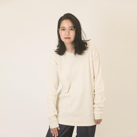 THERMAL Long Sleeve Crew Tee Natural