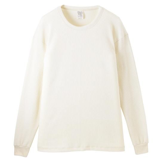 THERMAL Long Sleeve Crew Tee Natural