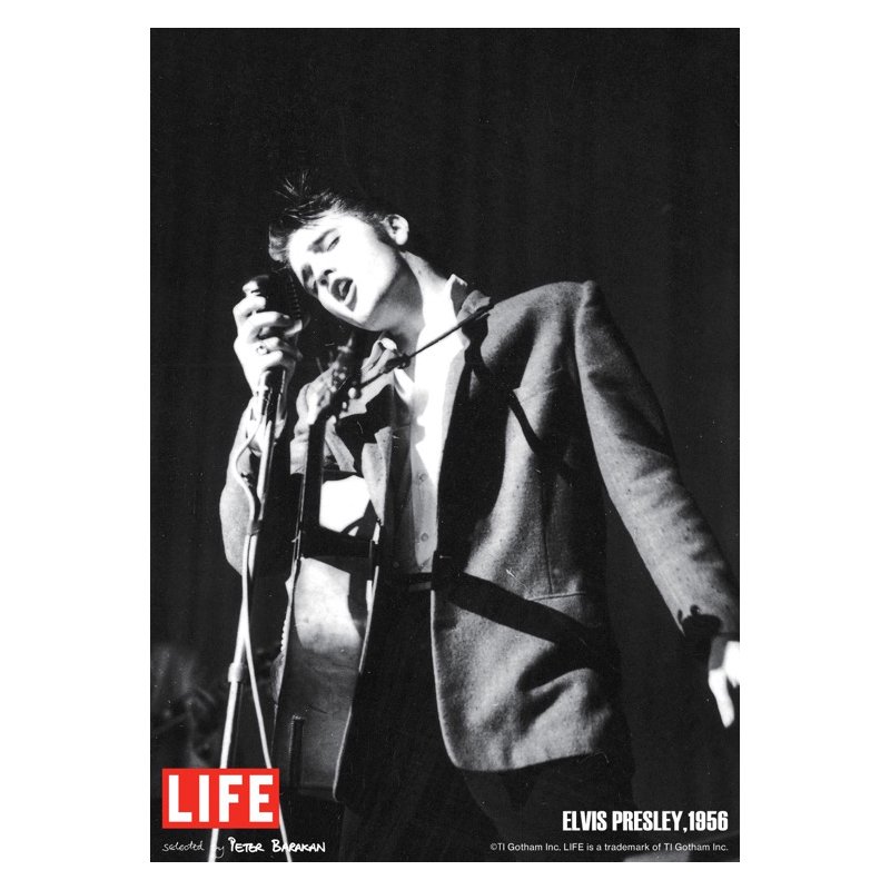 LIFE selected by PETER BARAKAN Elvis Presley, 1956 ART POSTER (A3 size)