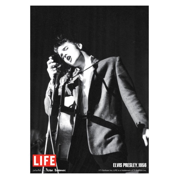 LIFE selected by PETER BARAKAN 「Elvis Presley, 1956」 ART POSTER (A3 size)