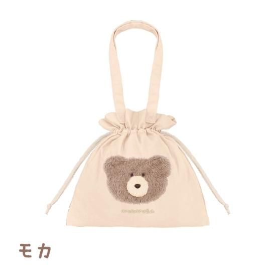ほっこりモコモカ 巾着トートバッグ - クーリア・オンラインストア