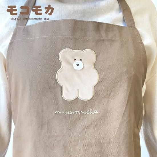 Amazon.co.jp: ほっこりモコモカ 総柄 エプロン 保育士 : ホーム