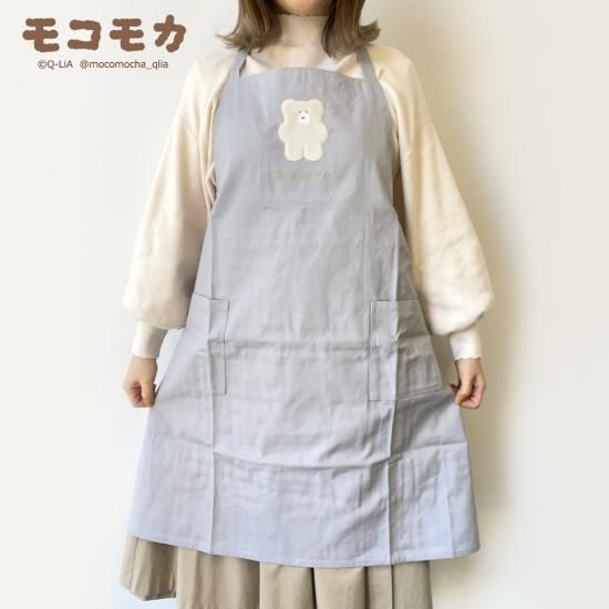 Amazon.co.jp: ほっこりモコモカ 総柄 エプロン 保育士 : ホーム