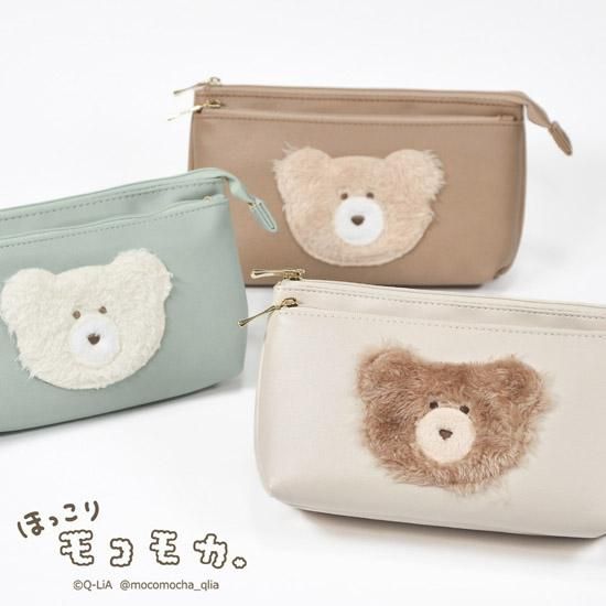 ほっこりモコモカ ウェットティッシュポーチ（トラベル） - クーリア