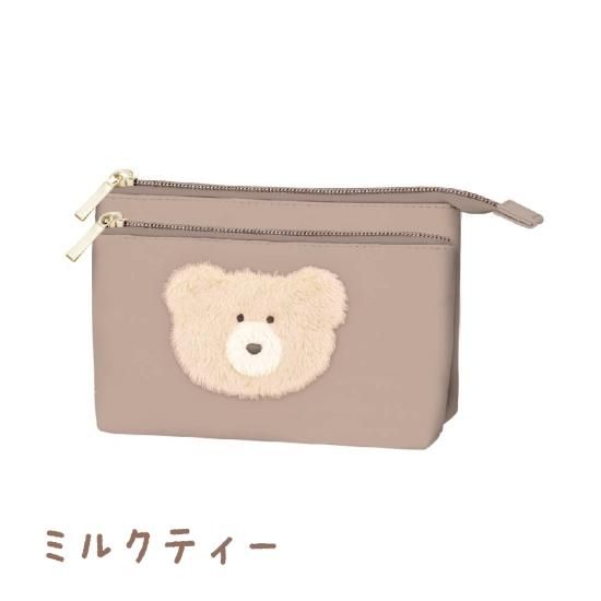持ち手付き　シルコット用ウェットティッシュポーチ　ティディベア 1点のみ 持ち手付き シルコット用ウェットティッシュポーチ