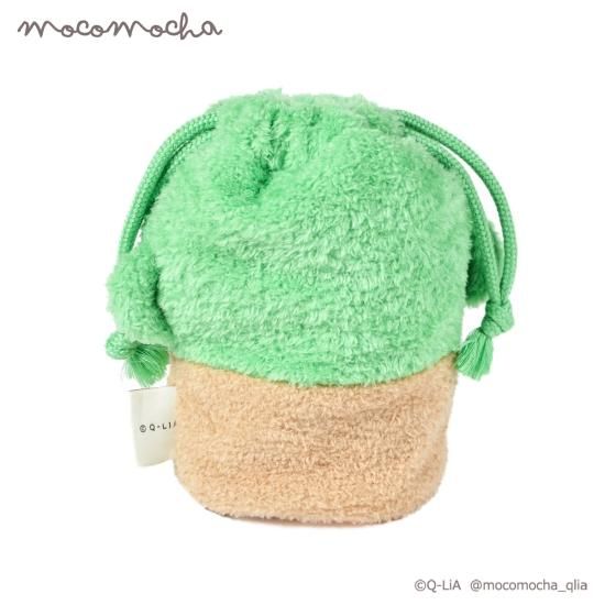 ほっこりモコモカ 巾着（さぼてんちゃん） - クーリア・オンライン