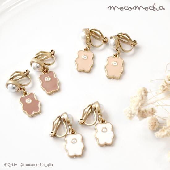 ネコポス対応】ほっこりモコモカ イヤリング - クーリア・オンライン