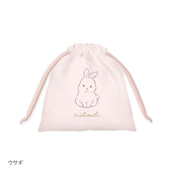 ネコポス対応】ミリミリ 巾着 - クーリア・オンラインストア