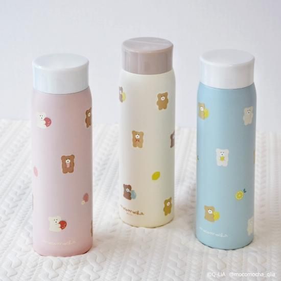 Q-LiA クマのマグボトル 480ml 楽天市場】Q-LiA モコモカ ステンレスボトル 480ml 69529 69530