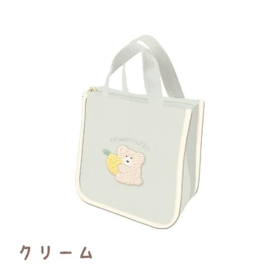 ほっこりモコモカ 保冷トート（フルーツ） - クーリア