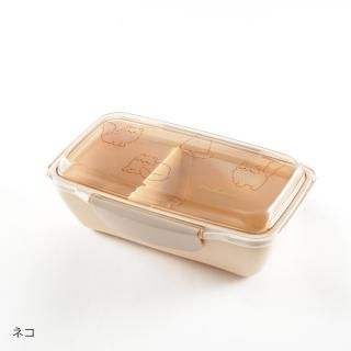 ミリミリ 抗菌1段ドームランチBOX（ウサギ） - クーリア