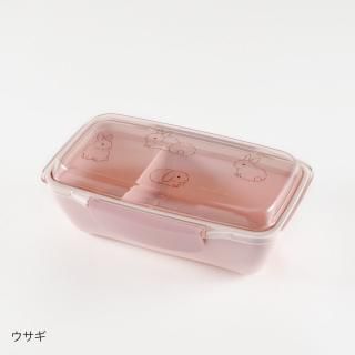 ミリミリ 抗菌１段ドームランチＢＯＸ（ウサギ）