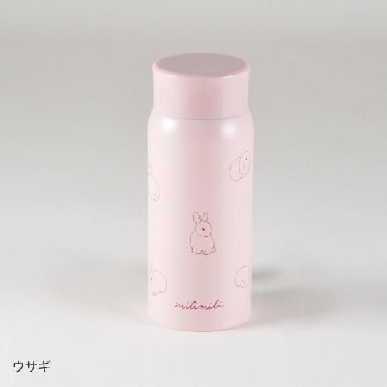 ミリミリ ステンレスボトル（350ml）（ウサギ） - クーリア