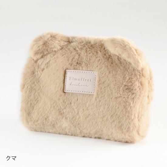 バレエ　くま　ポーチ タルティン】限定・もこもこくまポーチを購入しました【バレンタイン