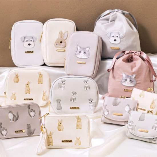 フォンダンピュール ティッシュポーチ（ネコ） - クーリア・オンライン