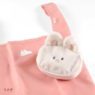 ピッコロット 収納ポーチ付きエコバッグ（うさぎ）