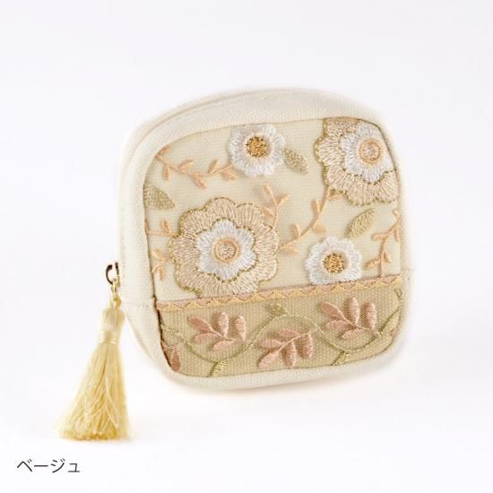 ボーリッシュ ミニポーチ（ベージュ） - クーリア・オンラインストア