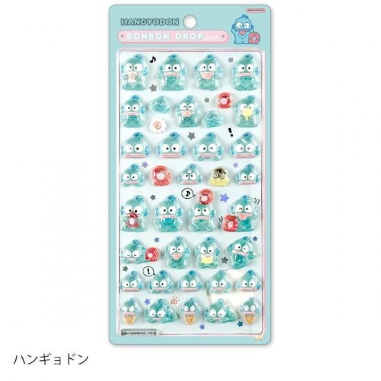 HANGYODON ボンボンドロップ シール ネコポス対応】サンリオ・ボンボンドロップシール ハンギョドン