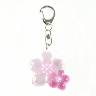専用商品K-8963 じゃれ猫チャーム(和柄 桜) レジンパーツ