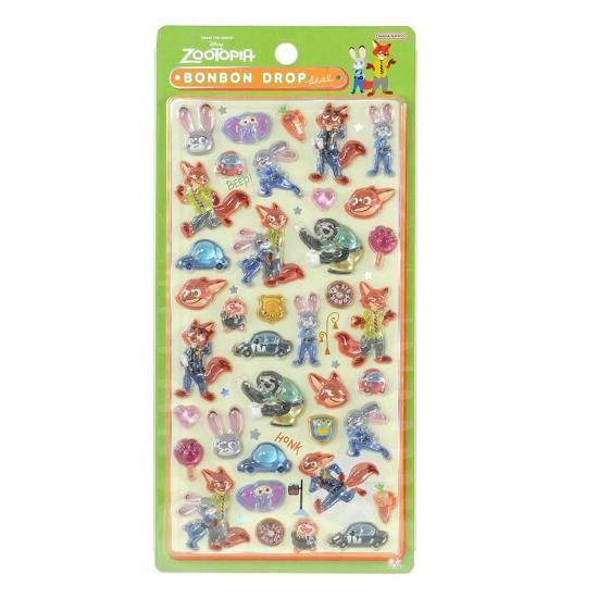 ネコポス対応】ボンボンドロップシール ズートピア - クーリア