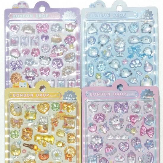 ボンボンドロップシール等　51枚まとめ売り 大好評/ ボンボンドロップシール ⁡ 各種再入荷致しました