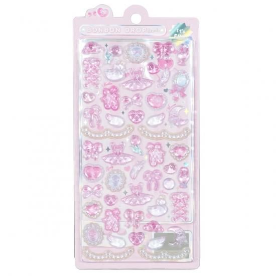 【匿名配送】ボンボンドロップシール ♥ 16枚まとめ売り クーリア コンプリート シール ボンボンドロップシール qli_81181_81184 クーリア 再入荷