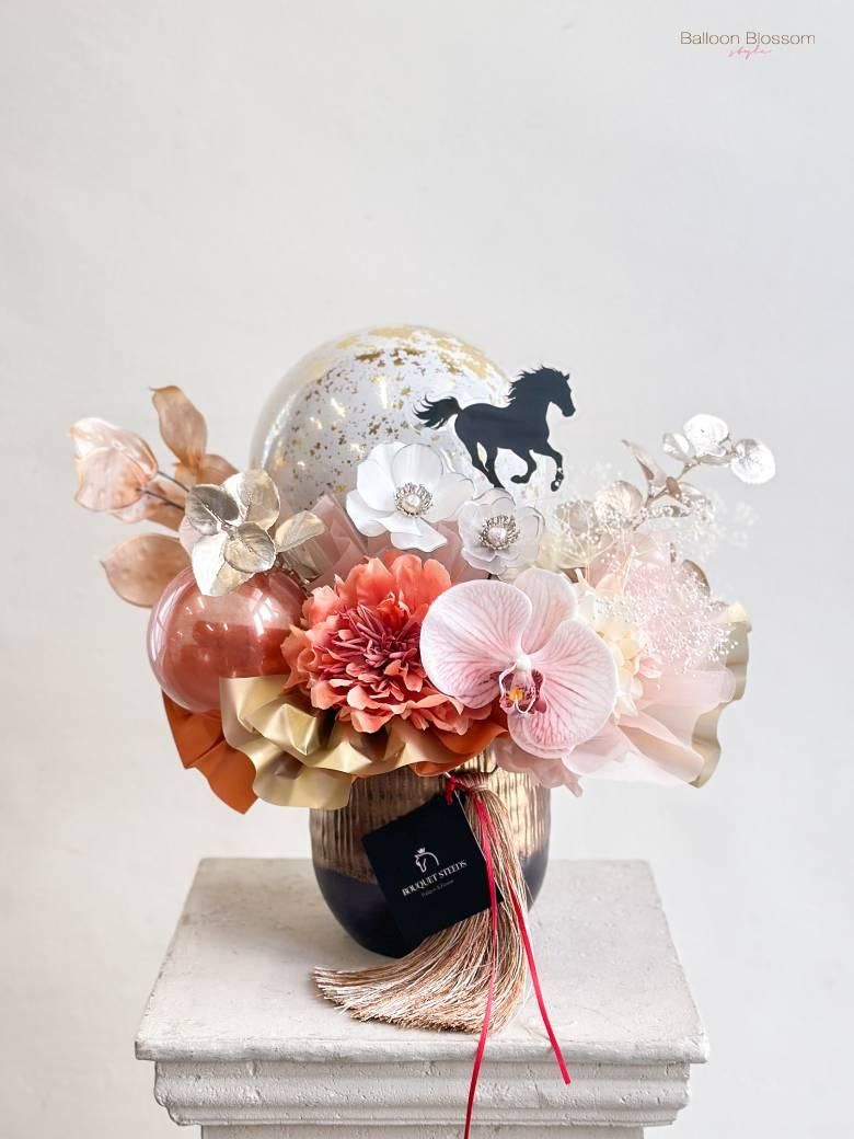 シルエットアクリルアレンジの全体画像