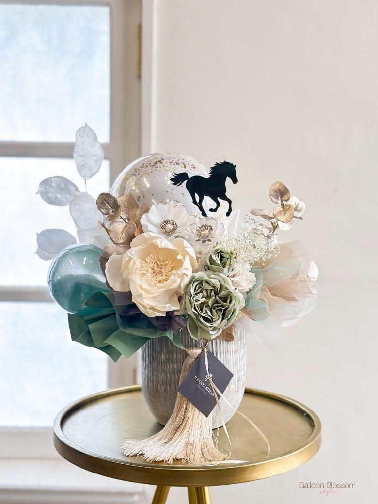 シルエットアクリルアレンジの全体画像