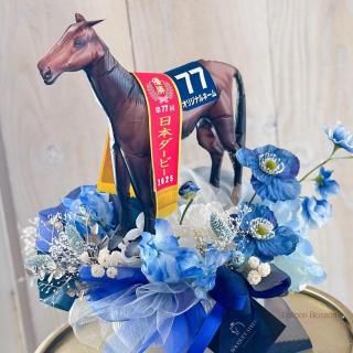 ֥åɥХ롼󥢥Sǥץ֥롼H :45cm   W : 35cm)BOUQUET  STEEDSۤξʲ