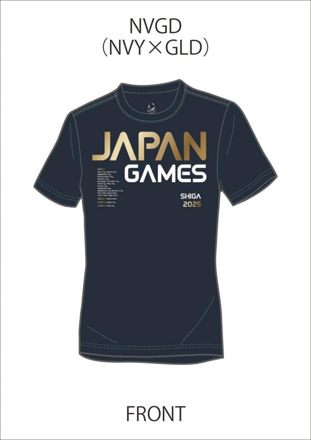 2019年、国体TシャツDESCENTE デサント（DESCENTE）（メンズ）半袖Tシャツ メンズ カラー DX