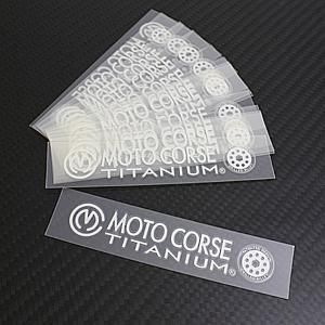 モトコルセ チタニウム デザイン デカール - MOTO CORSE Online