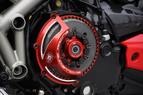 STM フラッシュ 180 ビレットクラッチカバー for Ducati ドライクラッチモデル - MOTO CORSE Online Store /  モトコルセ オンラインストア
