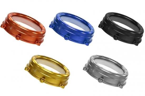 STM クラッチカバー ウインドウ Type-A for Ducati Panigale V4 STM クラッチカバー ウインドウ Type-A for Ducati Panigale V4