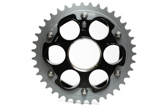 DUCATI STMクイックリリーススプロケット 3枚セット STM クイックリリース スプロケットキャリア for Ducati Diavel