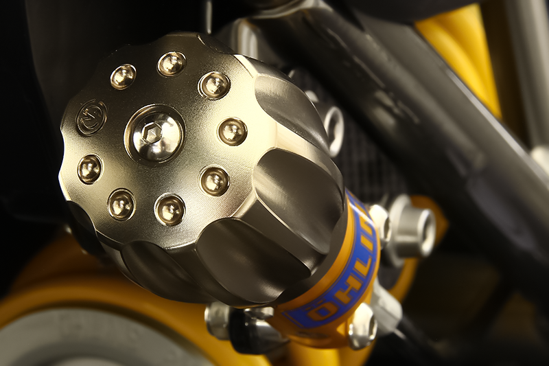 CNC ビレット プリロードアジャスタグリップ for Ohlins リア CNC ビレット プリロードアジャスタグリップ for Ohlins リア