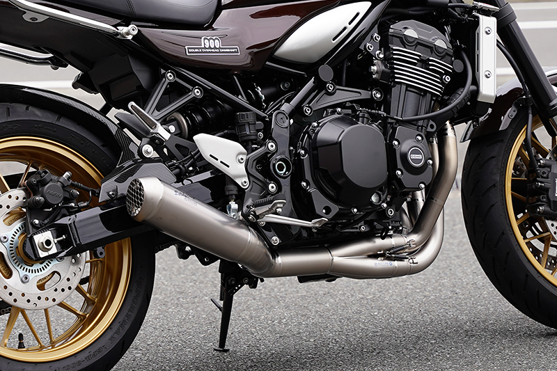 チタニウム エキゾースト フルシステム Evoluzione for Kawasaki チタニウム エキゾースト フルシステム Evoluzione for Kawasaki