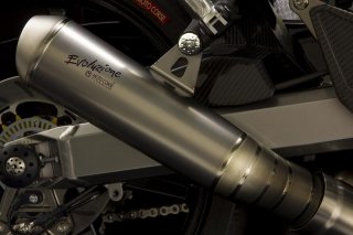 チタニウム エキゾースト スリップオンシステム Evoluzione for Kawasaki Z900RS