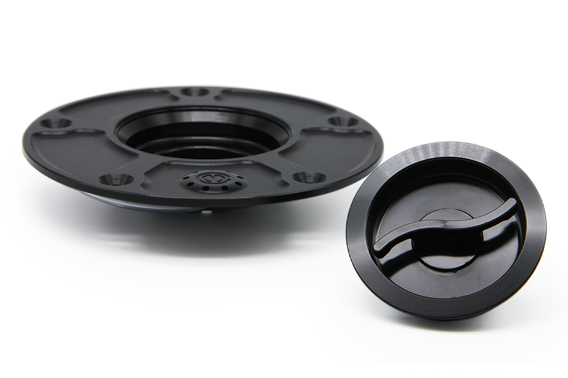 CNC ビレット アルミニウム クイックオープン フューエルタンクキャップ with DBT Type 2 for Kawasaki Z900RS / Ninja H2 / H2R - MOTO CORSE Online Store / モトコルセ オンラインストア